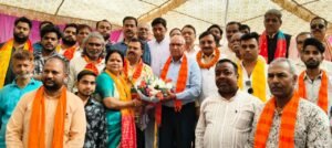 महर्षि कश्यप जयंती पर नगर में निकाली गई भव्य शोभा यात्रा,पुष्प वर्षा कर लोगों ने किया शोभा यात्रा का स्वागत