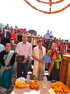 यूनेस्को धरोहर ‘रम्माण’ के रंग में रंगा सलूड-डूंगरा, उमड़ा जनसैलाब