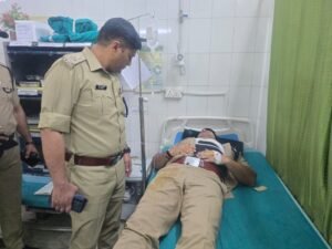 जानलेवा हमला कर लूट की घटना को अजांम देने वाला बदमाश पुलिस मुठभेड में हुआ ढेर