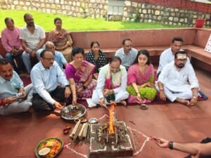 देश के पहले लेखक गांव में ‘संवेदना अभियान’ का संकल्प, डॉ. निशंक के जन्मदिवस पर 200 यूनिट रक्तदान