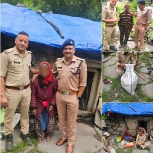 जब पूरा गांव खाली हो गया… तब दो बुजुर्गों का सहारा बनी चमोली पुलिस