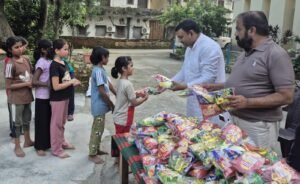 पूर्व मेयर गौरव गोयल ने अनाथालय में जाकर मनाया अपना 45-वां जन्मदिन,नन्हें-मुन्ने बच्चों ने स्वागत कर की दीर्घायु की कामना