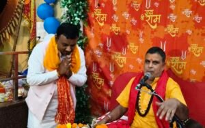 भागवत कथा के श्रवण से सभी कष्ट होते हैं दूर,भगवान श्रीकृष्ण की भक्ति ही जीवन की मुक्ति का मार्ग,पंडित मनोज सेमवाल