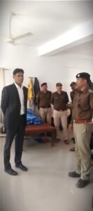 अपर पुलिस महानिदेशक डॉ. वी. मुरुगेशन ने गैरसैंण में नवनिर्मित थाना एवं फायर यूनिट भवनों का किया निरीक्षण